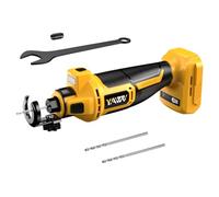 Strumento di taglio per cartongesso senza fili per batteria DeWalt da 20 V, sega rotativa senza spazzole regolabile a 3 velocità con fino a 30000 giri/min, kit di sega a spirale compatta per tagliare