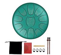 Strumento Di Tamburo Della Lingua In Acciaio, 6 Pollici 11 Note Percussioni Kit Di Strumenti Tamburo Del Serbatoio, Con Borsa, Libro Musicale E Mazze For La Meditazione Educazione Musicale