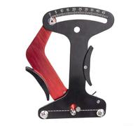Strumento di tensione dei raggi di precisione per costruttori di ruote di biciclette per ottenere un carico uniforme dei raggi e ridurre al minimo la deformazione del cerchio nel tempo (nero rosso)