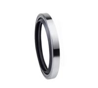 Strumento di tenuta for pompa deII'olio ad alta velocità, O-ring in acciaio inossidabile PTFE for albero rotante, 1 pz.(CSL,22X40X8mm)