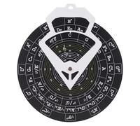 Strumento di teoria musicale per chitarra, disco di apprendimento delle portate, visivo per la progressione delle gamme, extra large (30 cm di diametro), ruota di apprendimento a parete, ideale