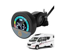 Strumento Di Tester Di Tensione Della Batteria - Golf Car Power Gauge, Digital Alarm Reader | Scatola Di Visualizzazione Di Precisione Volt, Monitor Di Energia Affidabile, Contatore Elettrico Pratico