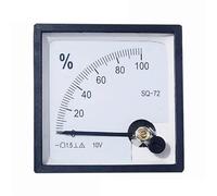 Strumento di tipo puntatore, contatore di apertura cc SQ-72-100% 10V 4-20mA, amperometro, voltmetro, 1 pezzi(0 to100 10V)