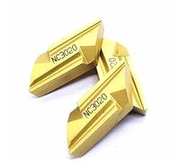 strumento di tornitura 10 pezzi KNUX160405R NC3030 KNUX160405R NC3020 Lama in metallo duro Lama for utensili for tornio CNC utensili da tornio(KNUX160405R NC3020)