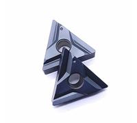strumento di tornitura 10 pz TNUX160404 R TNUX160408 R TNUX160404L LT10 CNC Lama Inserto In Metallo Duro Tornio Taglierina Strumento Esterno utensili da tornio(TNUX160404R NN LT10)