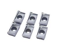 Strumento di tornitura 10pcs APKT1135 APKT1604 MA H01 Fresatura Utensili Indicizzabili Inserti in Alluminio Utensili da taglio CNC APKT1003 MA Utensili per tornio per legno (APGT1604 G2 H01)