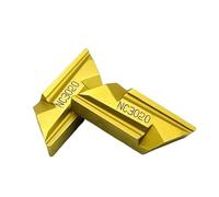 strumento di tornitura 10pcs KNUX160405 NC3020 Carbide Insert Metal Transposition Cutting Tool CNC Tool Super Hard Wear Tools utensili da tornio(KNUX160405R11 NC3020)