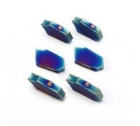 Strumento di tornitura 10pcs SP300 KT7030 Inserto in carburo scanalato Tornio di taglio CNC Tool Holder SP 300Turning Grooving Blade Tornio Strumenti