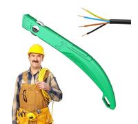 Strumento di torsione dei cavi, separatore di fili intrecciati per cavi di rete per Ethernet, pettine raddrizzatore per cavi e fili fino a 1,3 mm