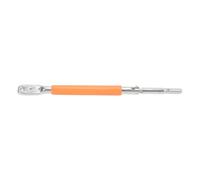 Strumento di torsione multifunzionale di torsione del filo a 3 fori per fissare il filo della recinzione in acciaio durevole in acciaio arancione silenzio silicone arancione 9,06