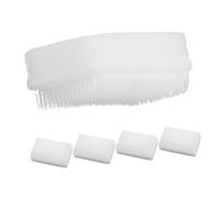 Strumento di Training Sensoriale 5 Pezzi Plastico e Sponge Bianco | Attività di Brushing Sensoriale, per Bambini e Genitori, Supporto Coordinazione e Cognizione