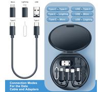 Strumento di trasferimento dati per dispositivi, adattatore di ricarica multi USB con supporto per ricarica rapida e ampia compatibilità, scatola di