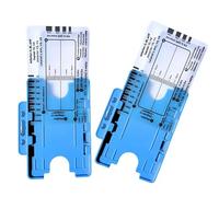 Strumento di valutazione dell'elettrocardiogramma 7 Step Ruler Card per ospedali cliniche Professionisti sanitari e studenti di medicina Valutazione della salute del cuore