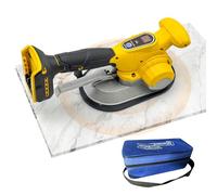 Strumento di vibrazione per piastrelle per batteria Dewalt 20V con ventosa da 19,5 cm, vibratore di livellamento per piastrelle e pareti in mattoni, ventosa per piastrelle con adsorbimento 200kg