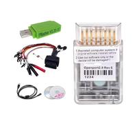 Strumento diagnostico avanzato per la programmazione lampeggiante unità controllo del motore con dongle J2534 e cavi jumper che supportano monitoraggio dei dati trasferimento dati