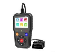 Strumento diagnostico completo per auto OBD2 Scanner W12 per lettore di codici per guasti al motore dati in tempo reale per controllo dello stato della batteria schermo da 2,4 pollici (nero)