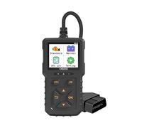 Strumento diagnostico OBD2 for auto V619, lettore di codici di informazioni sul veicolo, scanner multilingue, tester a batteria, di controllo del motore,Diagnostica completa(Noir)