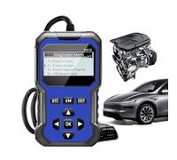 Strumento diagnostico per auto, 12 lingue, rilevatore di codice del veicolo | Strumento di scansione diagnostica per auto, camion, motore, meccanico, casa, garage, officina all'aperto