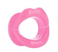Strumento Dimagrante Viso, Trainer per Labbra in Silicone Rassodante Muscolare Antirughe, Ginnico per Lifting Viso per Guance, Mento e Altre Aree del Viso (PINK)