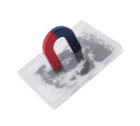 Strumento dimostratore di linea di campo con limatura di ferro Strumento di apprendimento Mani sullo strumento di apprendimento Attrezzatura per esperimenti elettromagnetici Attrezzatura da