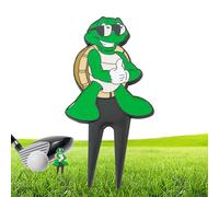 Strumento divot da golf | Forniture da golf in metallo a forma di tartaruga, marcatore per palline, per uomini e donne