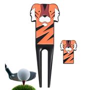Strumento Divot da Golf, Resistente, con Design a Forma di Animale, Attrezzatura Tascabile in Metallo, Elegante Attrezzatura Sportiva, Pratica Riparazione ', Strumento in Metallo con
