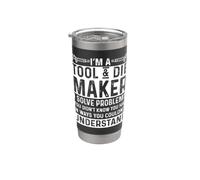 Strumento e Die Maker Apparel - Simpatico design di strumenti e stampi Bicchiere termico in acciaio inox doppia parete