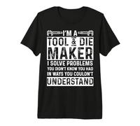 Strumento e Die Maker Apparel - Simpatico Design di Strumenti e stampi Maglietta Premium