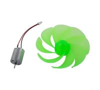 Strumento educativo interattivo per costruire il proprio modello di generatore eolico verticale con display a LED per imparare divertimento