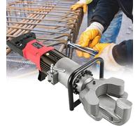 Strumento elettrico per armature, strumento in metallo per barre d'acciaio, angolo di piegatura regolabile da 0 a 130 gradi, ideale per costruzioni e progetti fai da te