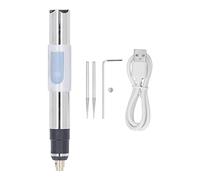 Strumento Elettrico per Incisione 25W USB Ricaricabile Cordless Penna Elettrica Utensile Rotante Acciaio Inox XYF DM301 Velocità 5000 a 25000RPM