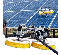 Strumento elettrico per la pulizia dei pannelli solari, spazzola per la pulizia solare, pulizia dei pannelli solari fotovoltaici elettrici, per la pulizia di pannelli fotovoltaici e solari e altre a