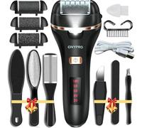 Strumento elettrico per la rimozione dei calli del piede, lunga durata, lima elettronica ricaricabile per piedi, regalo ideale, strumenti professionali per pedicure, scrubber impermeabile, kit