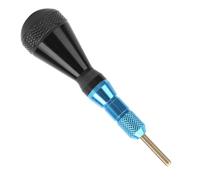 Strumento Elettronico di Estrazione del Bersaglio con Punta Morbida per Rimuovere Le Punte Rotte dai Bersagli Elettronici, Dispositivo di Rimozione Punta in Lega di Alluminio (Blue)