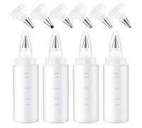 Strumento Ergonomico A Prova Di Perdite: Spremere L'applicatore Per Scrivere Alimenti, Decorare Tubi Di Glassa | Accessorio Versatile Per La Cottura Al Forno Per Famiglia, Amici, Studenti, Adulti, Pri