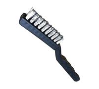 Strumento ergonomico per la pulizia della ruggine Spazzola in filo di acciaio di rame Costruzione di durevolezza per superfici multimateriali Manutenzione Heavy Duty Metal Scrub Brush