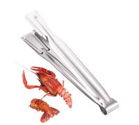 Strumento ergonomico per la rimozione della coda di gamberi, clip antiruggine portatile, per frutti di mare, cocktail, cucina, banchetti, feste, cene in famiglia