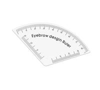 Strumento ergonomico per sopracciglia Caratteristiche dello strumento per l'uso quotidiano su più tipi di viso Strumento di misurazione flessibile per sopracciglia