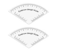 Strumento ergonomico per sopracciglia Caratteristiche dello strumento per l'uso quotidiano su più tipi di viso Strumento di misurazione flessibile per sopracciglia