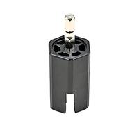 Strumento esagonale per chitarra con testa avvolgicorda per trapano elettrico accordatura piolo estrattore per chitarra acustica Bass Drill Tuning Peg Puller Tool