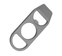 Strumento essenziale a leva in metallo con funzione apribottiglie, antiruggine, resistente, facile da trasportare