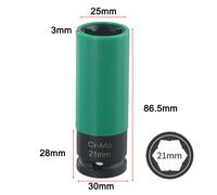 Strumento essenziale per la rimozione dei dadi di bloccaggio ruote per