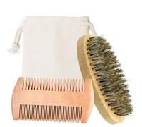 Strumento essenziale per lo styling della barba per gli uomini con spazzola professionale a forbice pettine pieghevole per la cura della barba essenziale
