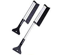 Strumento estendibile per raschiare il ghiaccio e spazzare la neve con pala ABS rimozione della senza graffi auto camion parabrezza vetri rimosso di gelo design telescopico leggero portatile invernale