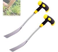 Strumento Estirpatore Erbacce - Mini Pala da Giardino Multiuso, Rimuovi Muschio e Tarassaco per Prato, Aiuole e Terrazze, 1 o 2 Pezzi (2)