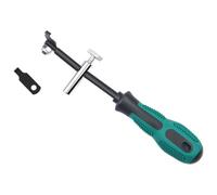 Strumento estrattore per guarnizioni - Estrattore a doppia testa da 24 cm | Cacciavite per paraolio con testa, impugnatura antiscivolo per una presa migliore, 58430 Strumento di riparazione per offici