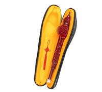 Strumento Etnico Cinese Chiave C Hulusi Zucca Cucurbita 2 Tubi In Resina Tono Strumento A Fiato Con Custodia Professionale Hulusi