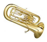 Strumento Eufonio Chiave Di Compensazione B Bemolle Quattro Chiave Di Supporto Ottone Laccato Oro Corpo Tubo Eufonio Strumento In Ottone A Corno Grande