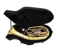Strumento Eufonio Eufonio A Quattro Tasti Corno Grande Per Adulti Strumento Da Banda Professionale Oro E Argento(Gold)