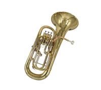 Strumento Eufonio Eufonio A Tre Tasti Diagonali A Quattro Tasti Per Principianti/professionisti In Si Bemolle Argento Oro(3)